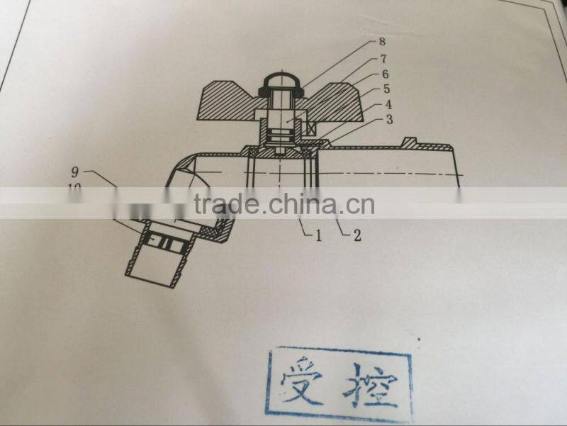 wholesale china factory brass lockable ball bibcock