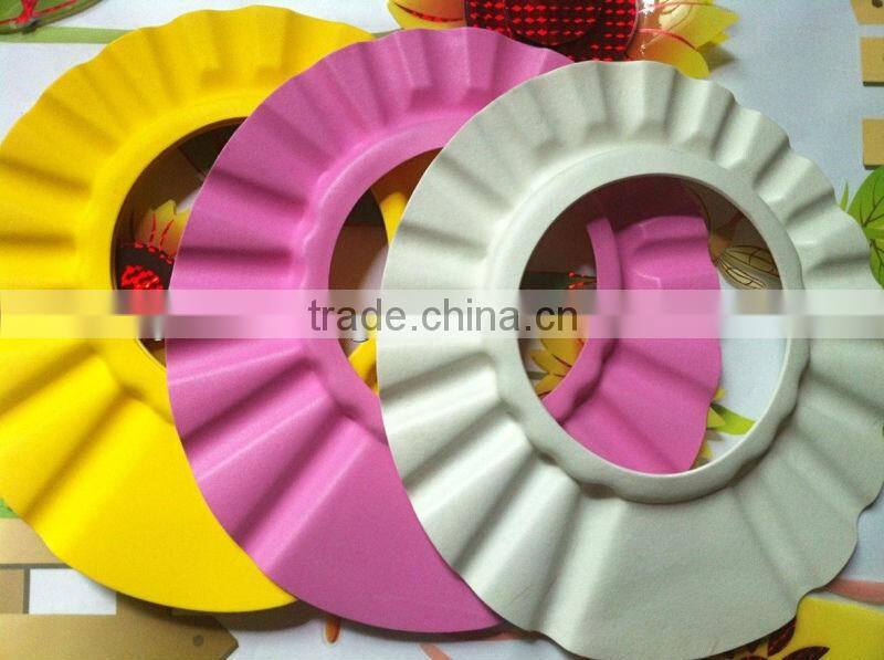 Hot Selling Foam Waterproof EVA Baby Shower Cap