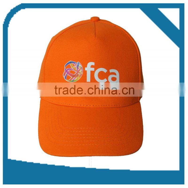 fancy color sport cap with transfer printing logo