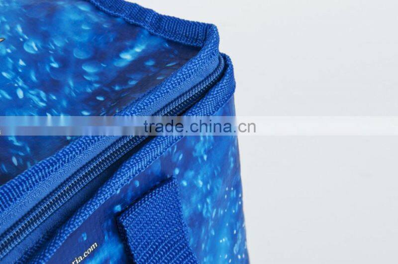 Leakage-proof PVC Lining Portable Beer Cooler Bag