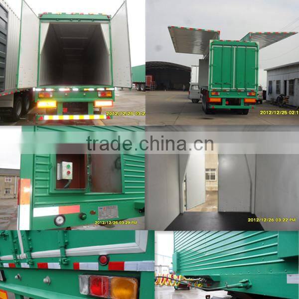 CIMC Cheap Widely Used Transport Cargo In Vietnam Enlosed Trailer Trucks