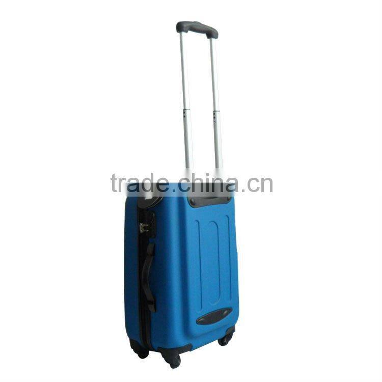 2014 china supplier New product 3pcs blue ABS elastic paint suitcase/luggage and bags/travel bags and luggages