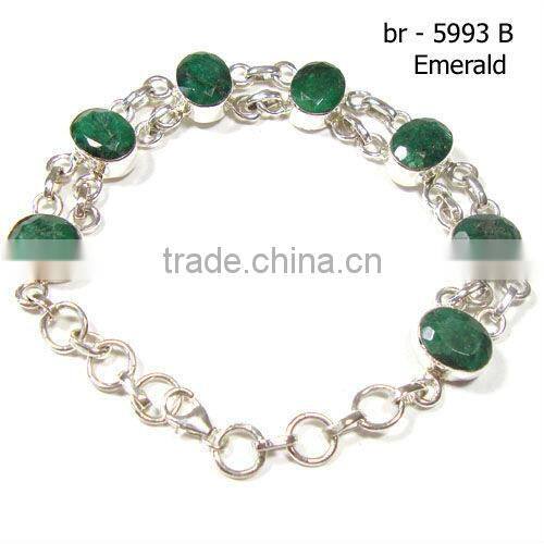 Natural Tibetan Turquoise 925 Stelring Silver Bracelet