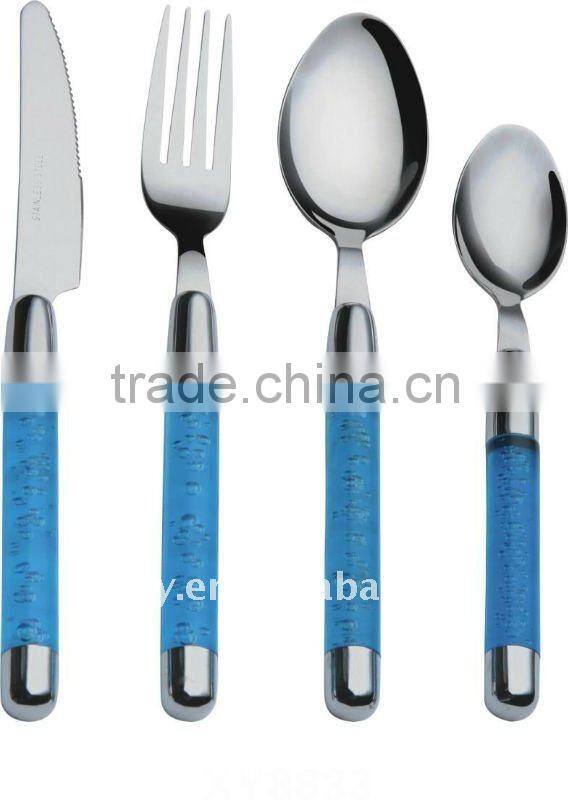 High-class Stainless Steel Dinnerware Set With Blister Packing