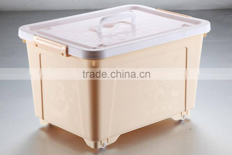 Two tiers Plastic Storage Container Box