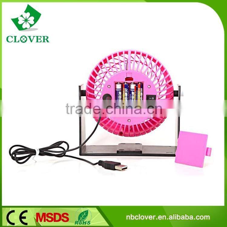 ABS mateiral fashion and popular design table lamp with fan