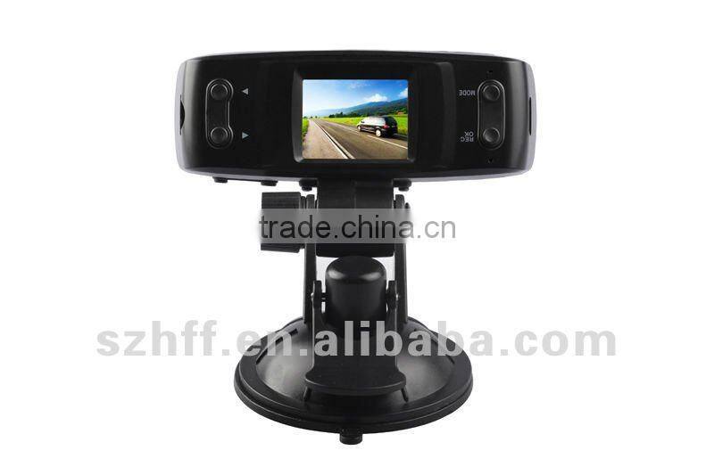 300M pixels/HD Dual lens Camera Car DVR with GPS and 3D G-Sensor car recorder!