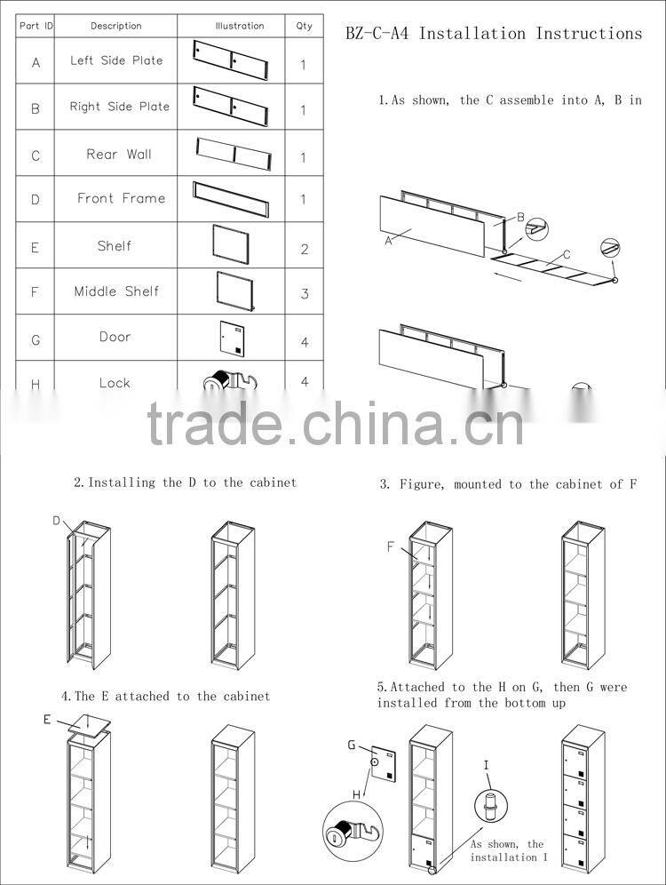KD structure locker electronic