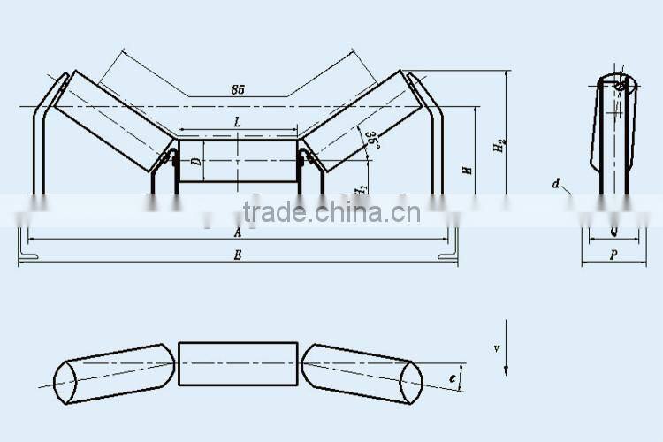 OEM Conveyor Spiral Return Roller