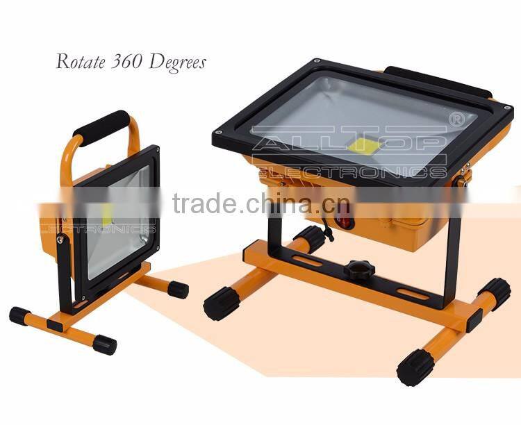 Most powerful ip65 portable outdoor new mini movable solar led flood light