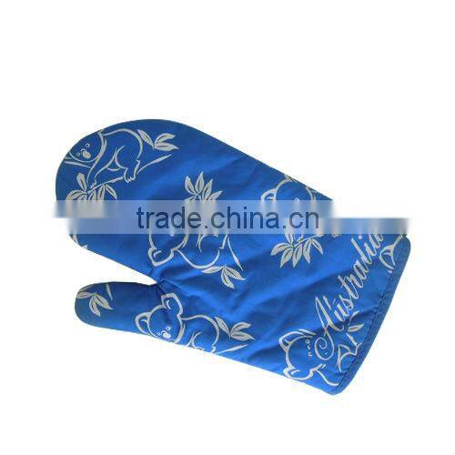 china top sewing products factory, heat resistented kitchen glove,oven mitt