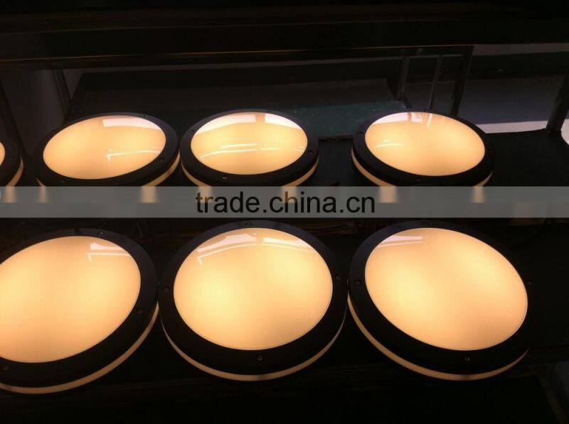 High Quality IP65 waterproof IK10 20W/30W Square led bulkhead lamp