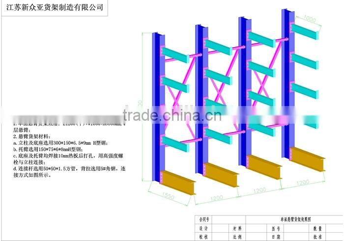 Diy storage cantilever rack