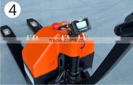 1.5t electric pallet truck with electronic scales