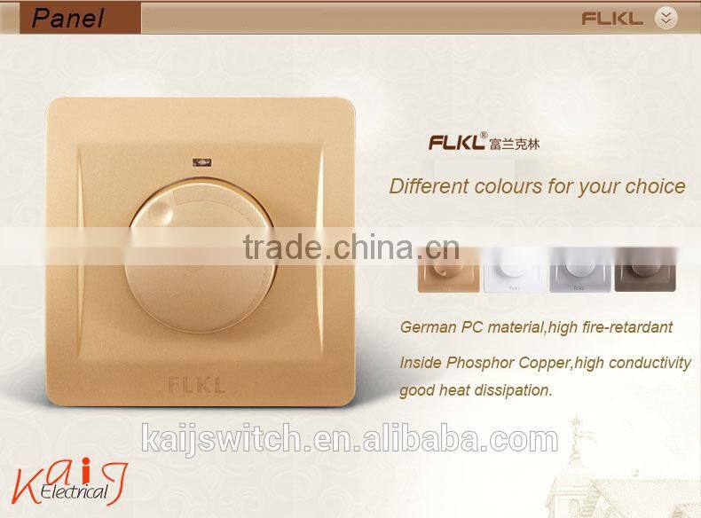 Xiamen 220V 10A electric fan light electric dimmer switch