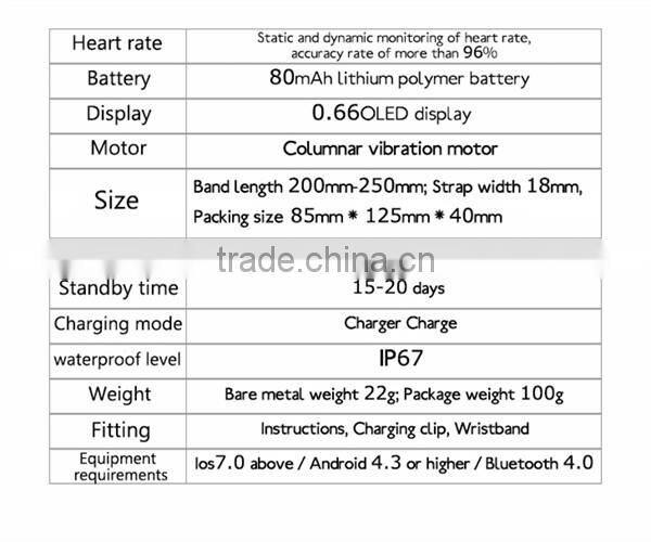 Promotion gift smart band sleep monitor outdoor product fitness smart bracelet