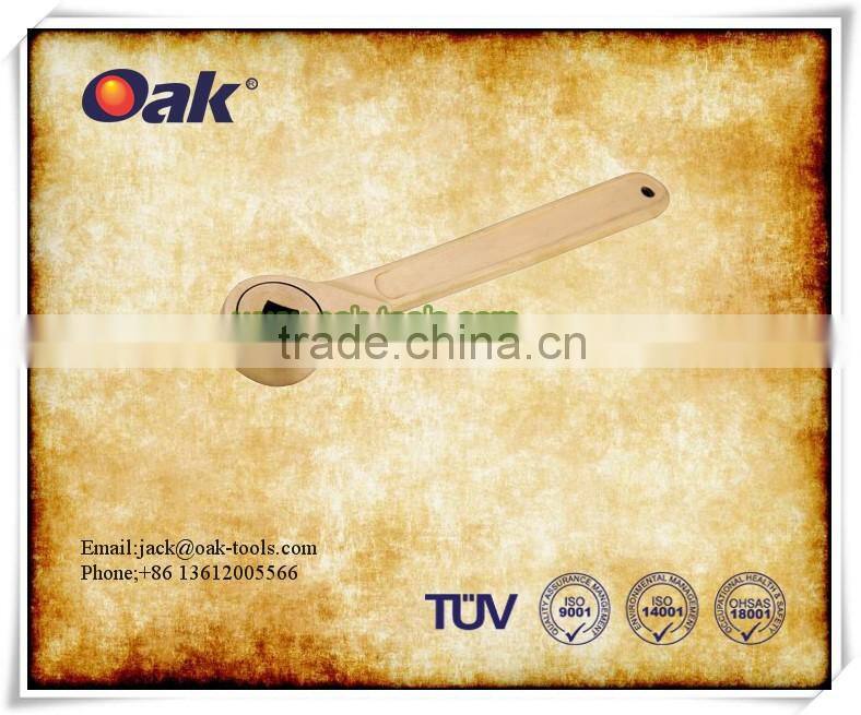 Beryllium copper ratchet single wrench socket wrench set