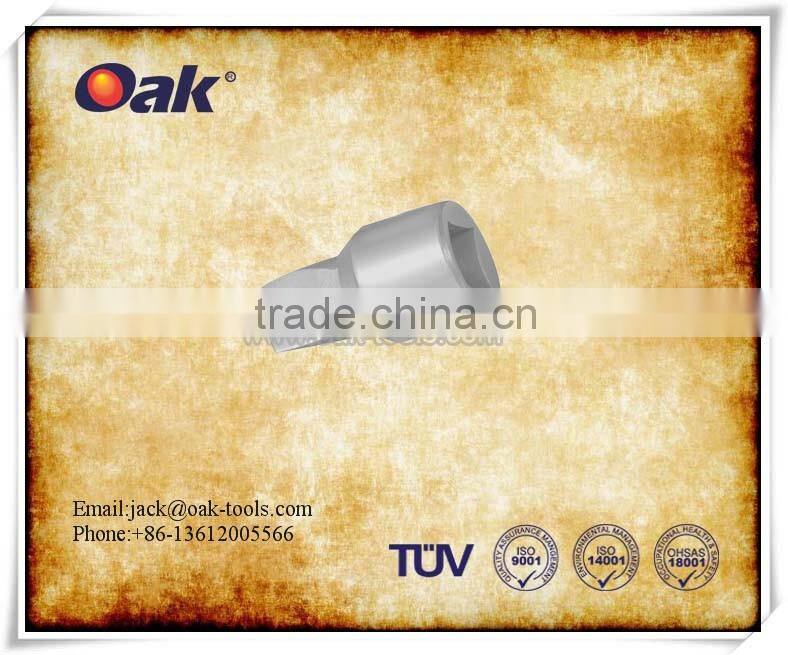 Non Magnetic Titanium 3/8 drive slotted screwdriver bit socket