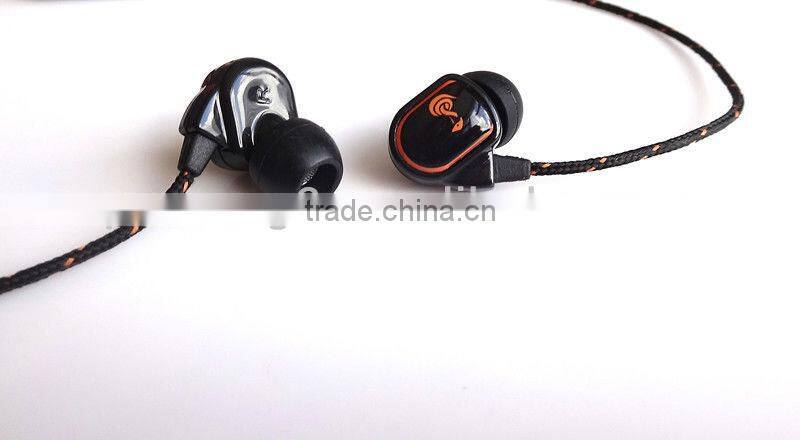 Original stereo best-selling braided wire earphones headphones