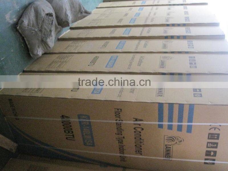 Floor standing Split Air Conditioner( 24000-60000btu )mirror flower painted panel