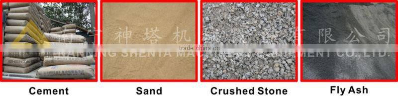 new China technology export QTJ4-40 concrete brick cement block making machine