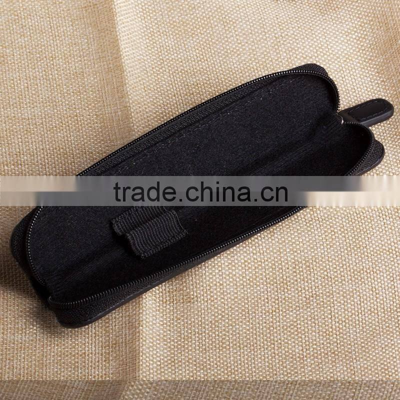 Cheaper Customized Genuine Leather Pen Pouch