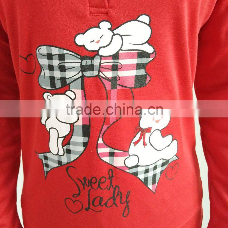 Kevince flannel & interlock pyjamas 3pcs set knitting woman clothing nightwear homewear MOQ 1000sets