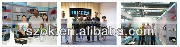 acrylic knife display stand with blank base