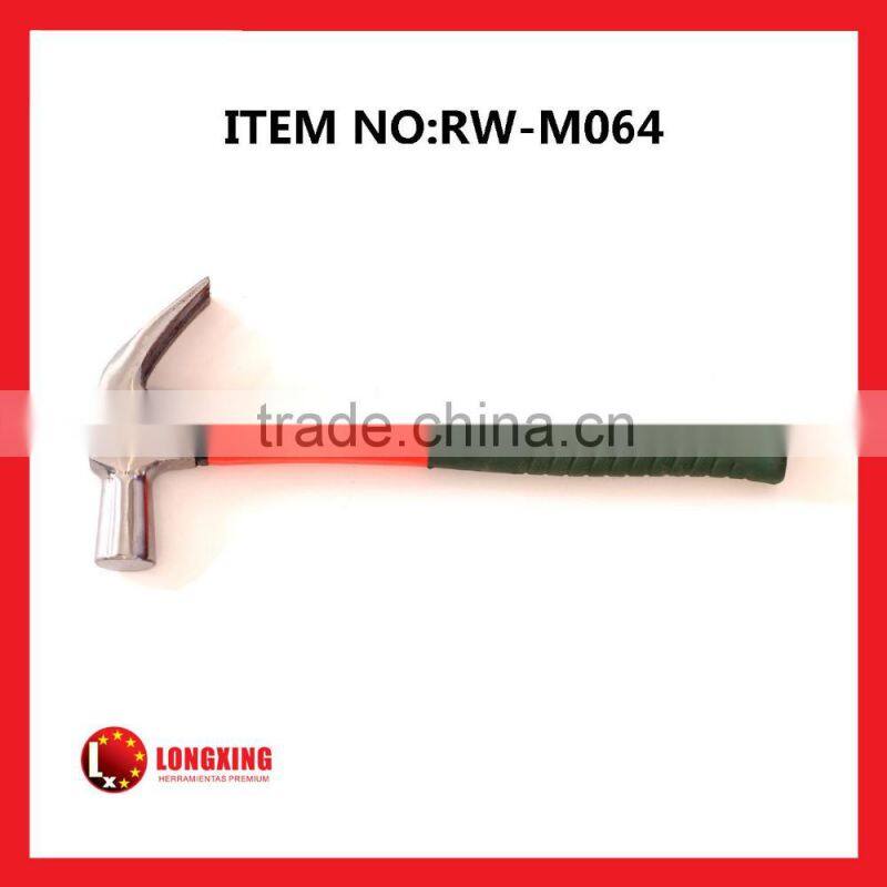 British type claw hammer TPR coated handle