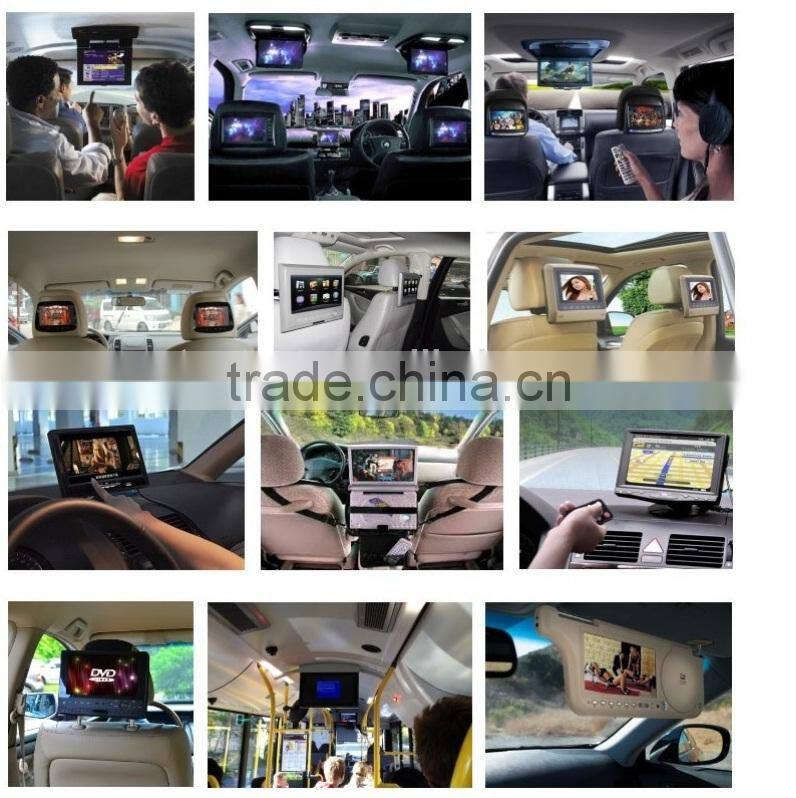 Pillow Placement 7 Inch 8 Inch 10 Inch Android Car Pillow Headrest Monitor With WIFI