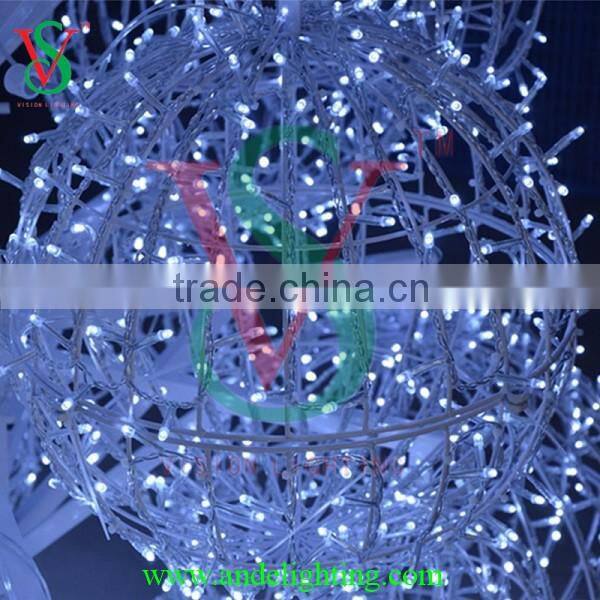 3D tree ball lights 3d deco large outdoor garden plaza decoration