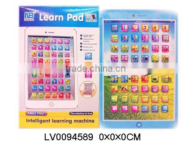 2014 New kids Touch Y-PAD Learning Machine toy with light