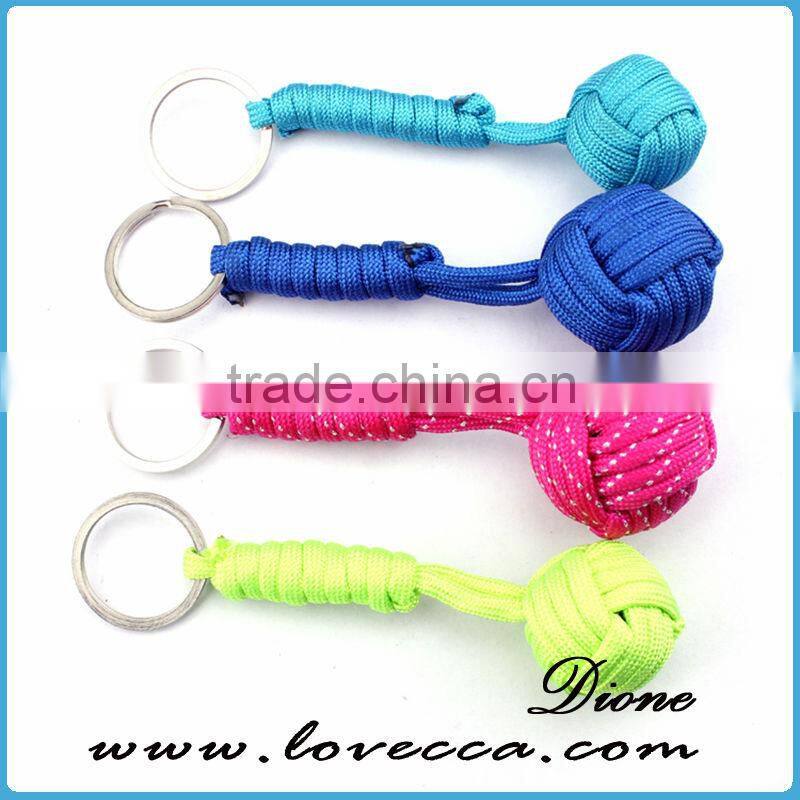Woven Paracord Lanyard Keychain Outdoor Survival 7 Strand Flintstore Paracord Parachute Cord Lanyard Keyring Carabiner Hook Kits