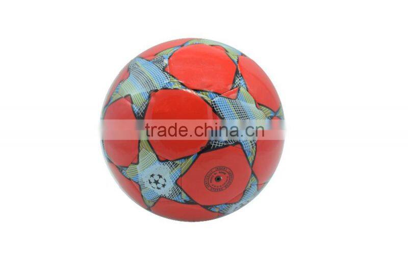 High quality size 5 PVC Machine-sewn Football