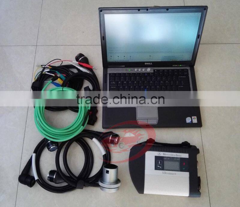 MB STAR SD Connect 4 Latest version 2015.09V Plus D630 Laptop New Ready WINDOWS 7 Ready to Use MB star c4