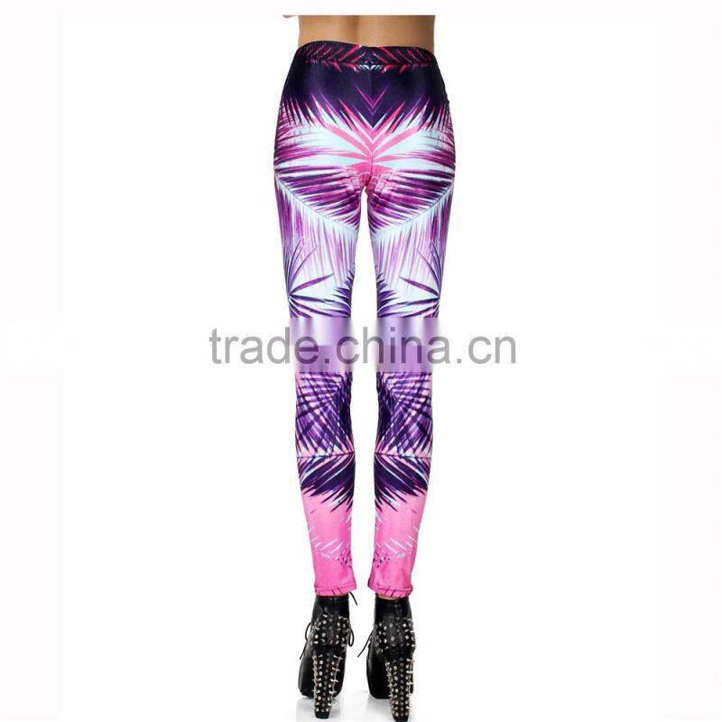 Wholesale 92% Polyester 8% Spandex Sexy Girls Leggings For Women