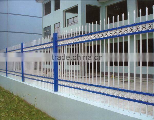 ISO9001 Most popular Assembled Zinc Steel Fence
