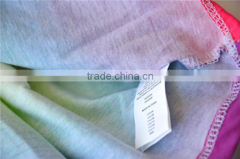 New arrival lace cotton dress colorful girls dress