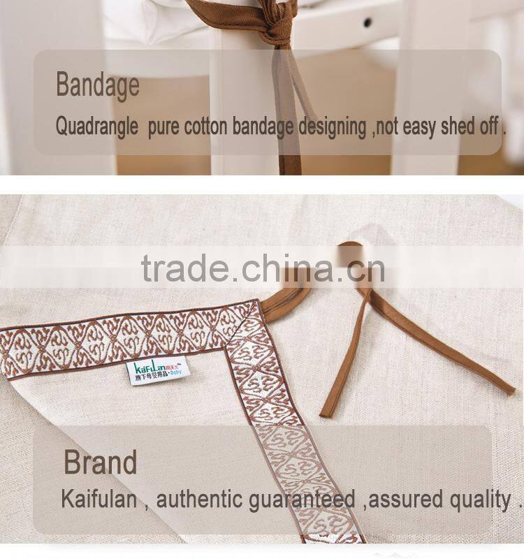 100% linen flax baby and child mat baby pillow & bolster set for summer with pillow