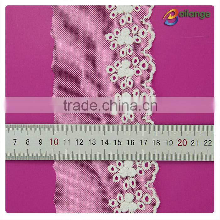 2016 luxury lace trim with latest design for fashion trend dress