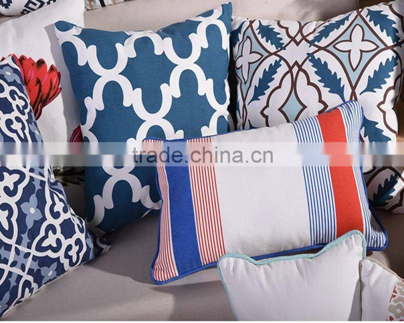 fashion gift household cozy cushion printing logo handmade cushions