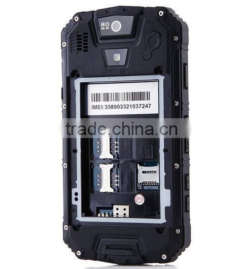 Snopow M8 Outdoor Smartphone PTT Walkietalkie IP68 MTK6589 4.5 Inch Android 4.2 3000mAh