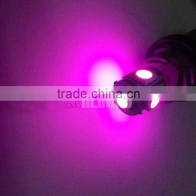 T4W BA9S 5 SMD 5630 5730 LED 5SMD 5LED License Plate Lights instrument lights Interior Bulbs DC 12V