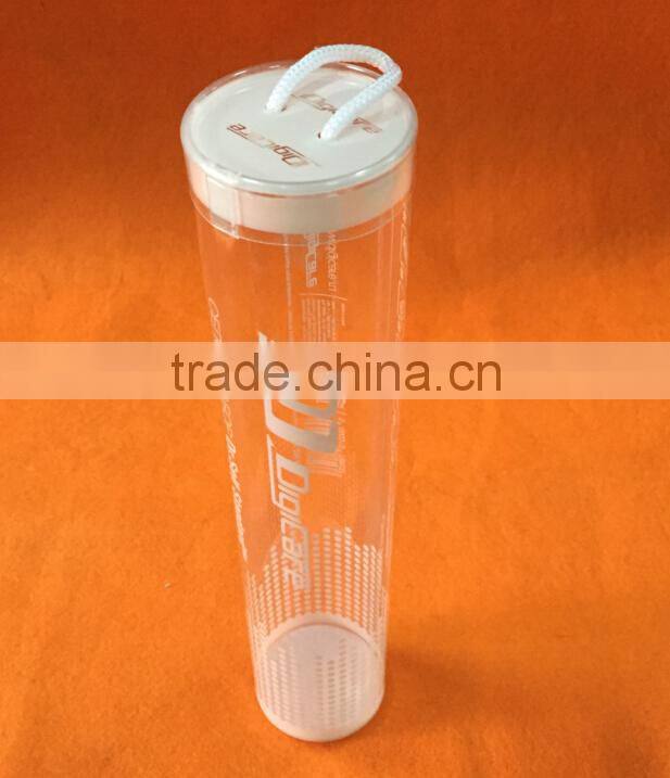2015 hot wholesale fashionable plastic round tube