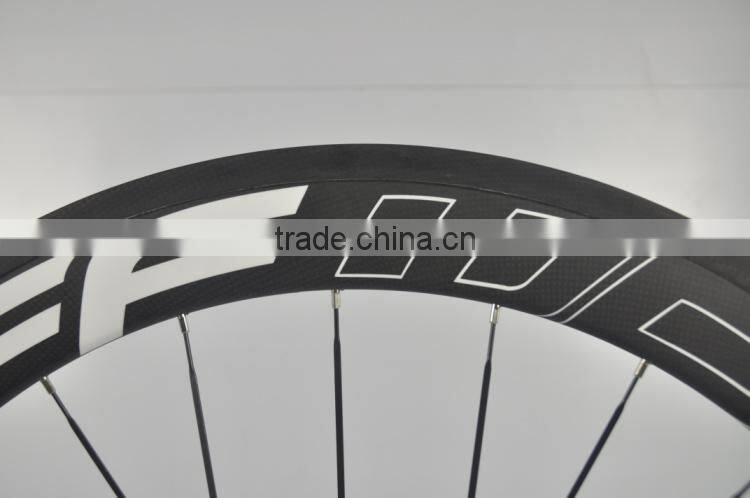 50mm FFWD colored carbon fiber disc brake cover road bicycle wheels for sale,700c spoke carbon road bike wheels
