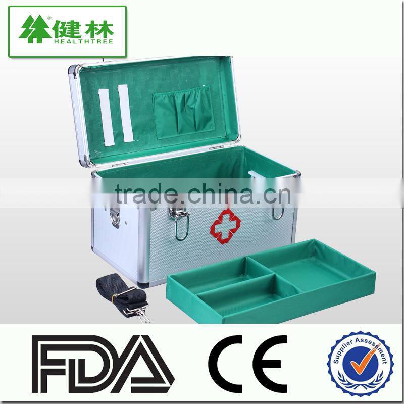 family type water proof aluminum empty first aid box