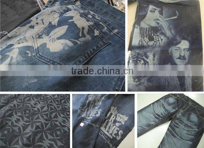 Laser Machine for Jeans Processing,Fading,Sand Blasting,Marking