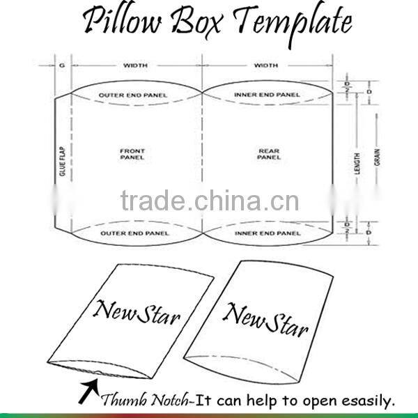 supply cheap brown paper pillow packaging