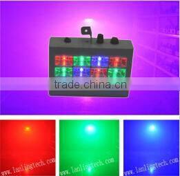 LPSD12W-RGB 12pcs*1W RGB LED Strobe Light Plastic housing