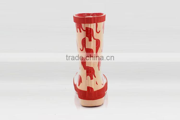 High quality Customised designs Rubber half rain boots